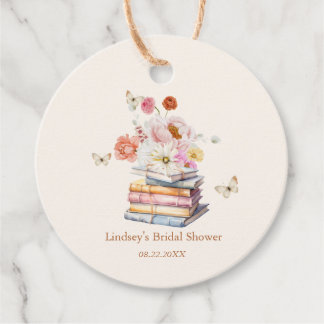 New Chapter Begins Thank You Book  Favor Tags