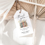 New Chapter Begins Wildflower Bridal Shower Gift Tags<br><div class="desc">New Chapter Begins Wildflower Bridal Shower Gift Tags
This Gift Tag features hand painted watercolor books and wildflowers with a handwritten font! A perfect way to accent your special day! Easily edit most wording and all colors editable.</div>