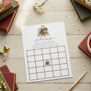 New Chapter Bridal Shower Bingo Notepad