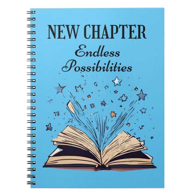 New chapter Endless Possibilities Notebook (Front)