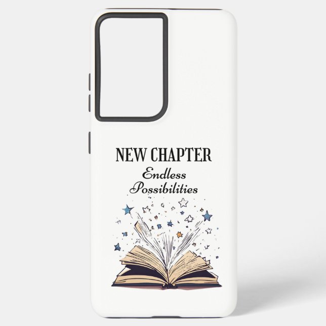 New chapter Endless Possibilities Samsung Galaxy Case (Back)