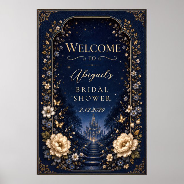 New Chapter Fantasy Enchanted bridal Welcome Poster (Front)