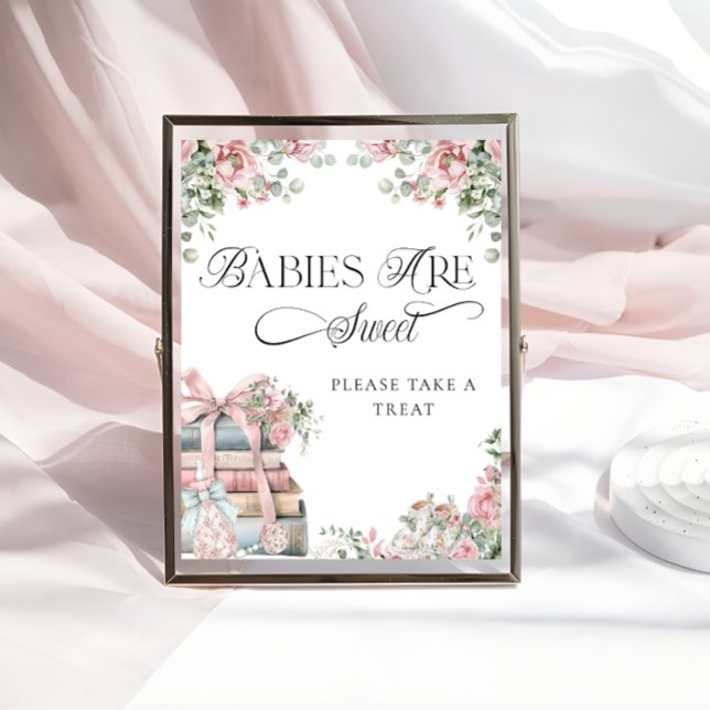 New Chapter Floral Babies are Sweet Take a Treat Poster (Creator Uploaded)