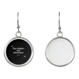 New Chapter, New Adventures Design by Me Earrings