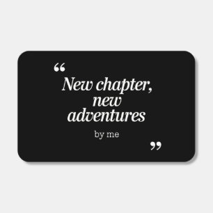 New Chapter, New Adventures Design by Me Matchboxes