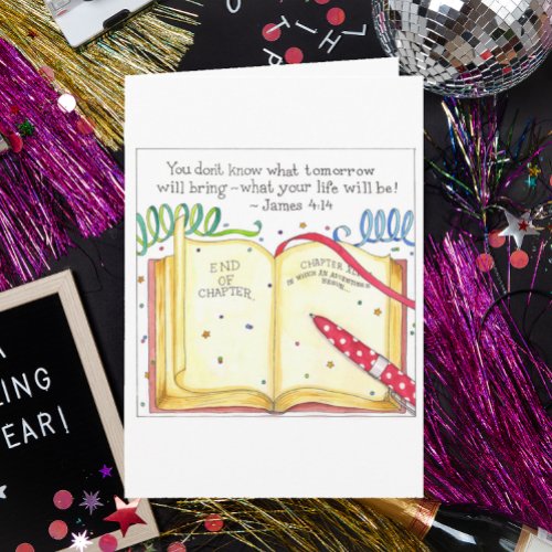 New Chapter New Years Card