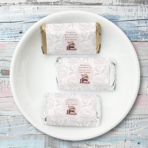 New chapter old books baby shower thank you hershey's miniatures