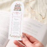 New Chapter Pink Bow Baby Shower Book Bookmark<br><div class="desc">New Chapter Pink Bow Baby Shower Book Bookmark.
Matching items are available.</div>