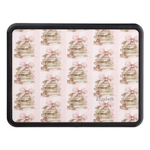 New Chapter Pink Bow Stripes Hitch Cover