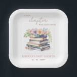 New Chapter Story book Gender Neutral Baby Shower Paper Plates<br><div class="desc">A new Chapter Storybook Gender Neutral Baby Shower Plates</div>