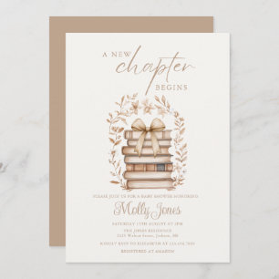 New Chapter Storybook Baby Shower All In One Invitation