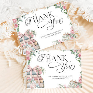 New Chapter Storybook Baby Shower Thank You Card