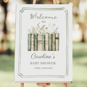 New Chapter Storybook Baby Shower Welcome Foam Board