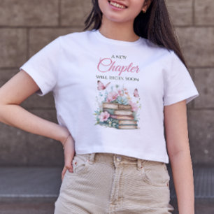 New Chapter Storybook Book Baby Shower Mommy T-Shirt