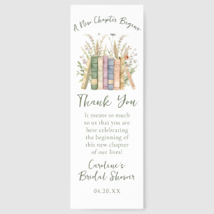 New Chapter Storybook Bridal Shower Bookmark