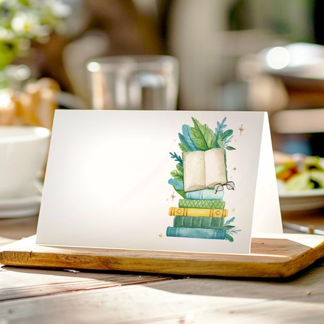 New Chapter Storybook Food Tent Place Card (Creator Uploaded)