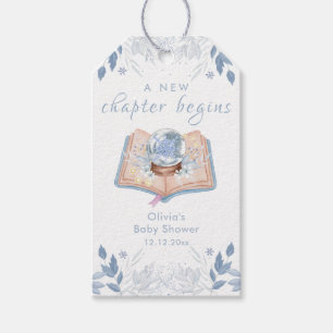 New Chapter Winter Floral Snowball Baby Shower Gift Tags