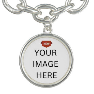 NEW! Charm Bracelet - Round - Custom