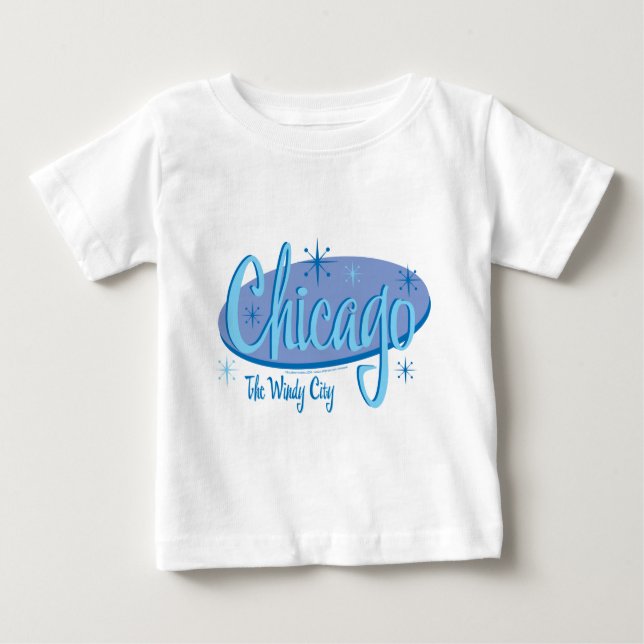 NEW-Chicago-Retro Baby T-Shirt (Front)