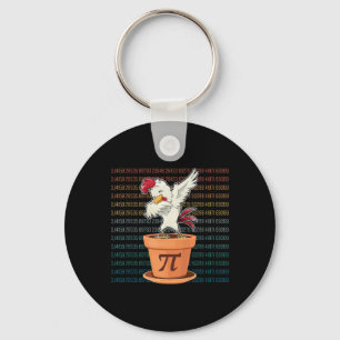 New Chicken Pot Pi Day Pie Math Lover Geek Gift 3. Keychain