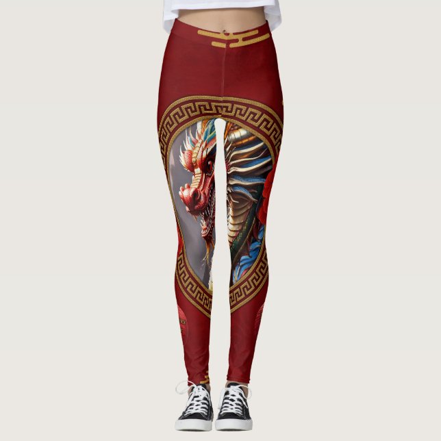New chinese dragon year leggings (Front)