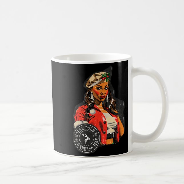 New Christmas North Le Express Mail Design Made Wi Coffee Mug (Right)