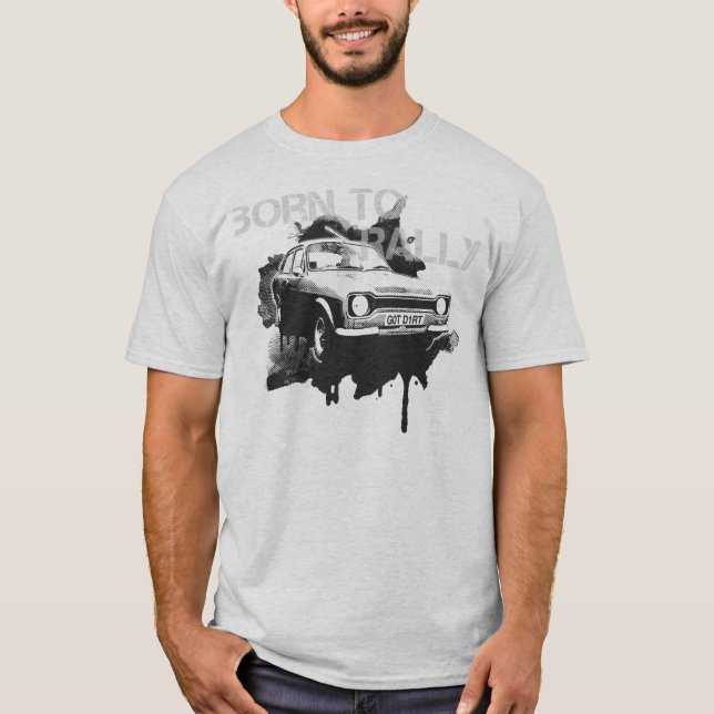 New Classic Rally Escort Mens T-Shirt (Front)