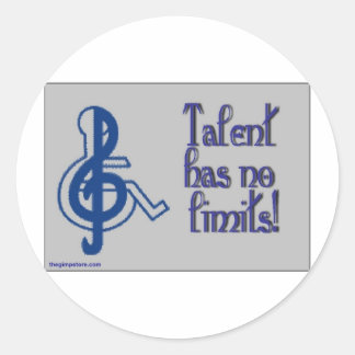 NEW CLASSIC ROUND STICKER