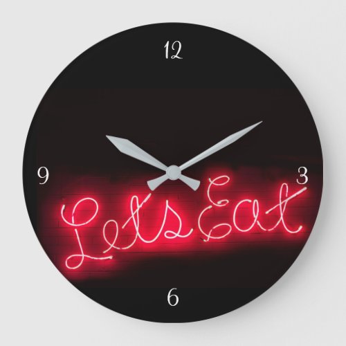 New Clock with Old Neon Script