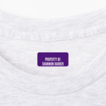 NEW! Clothing Label X80 - Waterproof - Rectangle