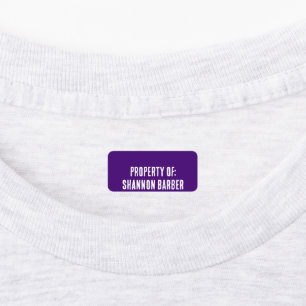 NEW! Clothing Label X80 - Waterproof - Rectangle