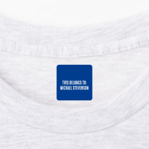 NEW! Clothing Label X80 - Waterproof - Square