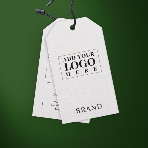 New Clothing Logo Price Size Hang Tag Design