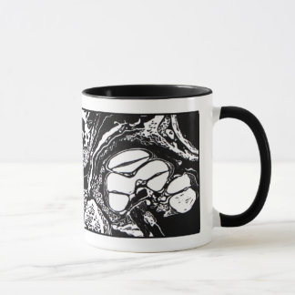 NEW! "Cochlea Cross" Block Print Mug! Mug