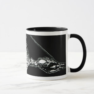 NEW!! "Cochlear Duct" Block Print Mug