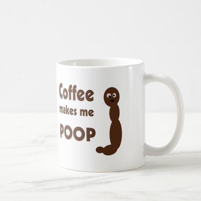 New Coffee makes me Poop - Mug (Right)