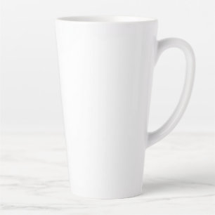New color personalize Text Logo Latte Mug