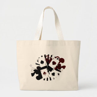 New color Vintage Aces Large Tote Bag