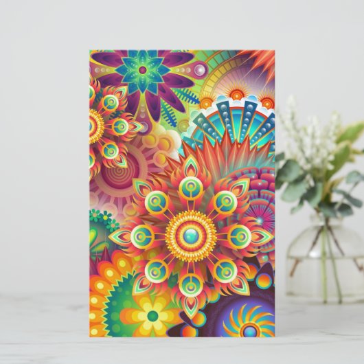 New Colorful Abstract BackGround (Standing Front)