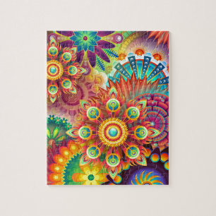 New Colorful Abstract BackGround Jigsaw Puzzle