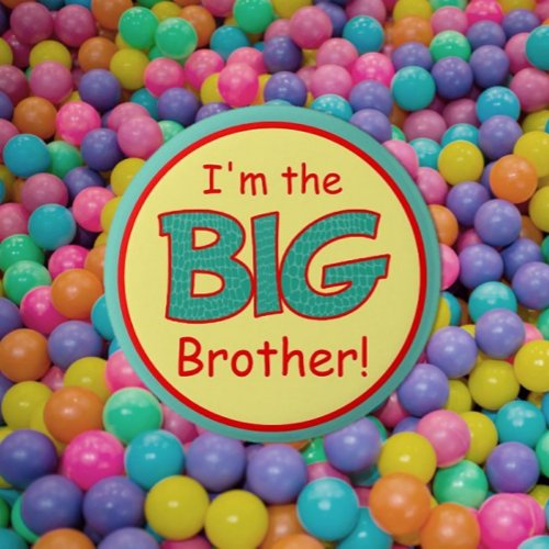 New Colorful Big Brother Button