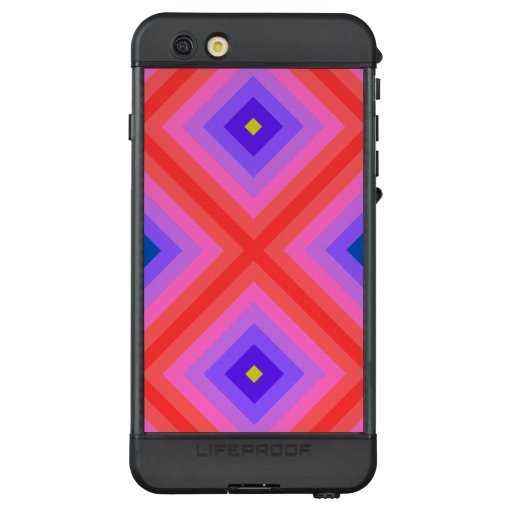 new colorful geometric,square and rectangle shapes LifeProof NÜÜD iPhone 6s plus case