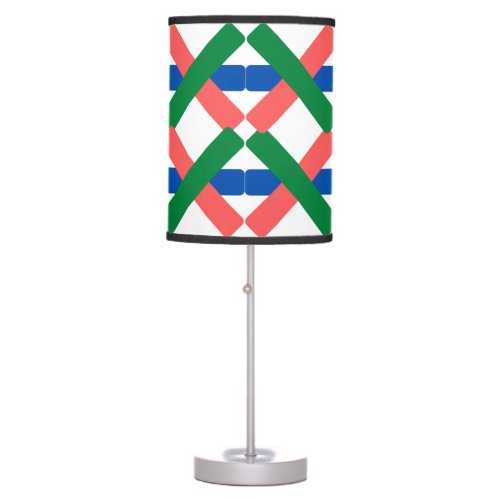 New colorfulsquare and rectangle designrectangle table lamp