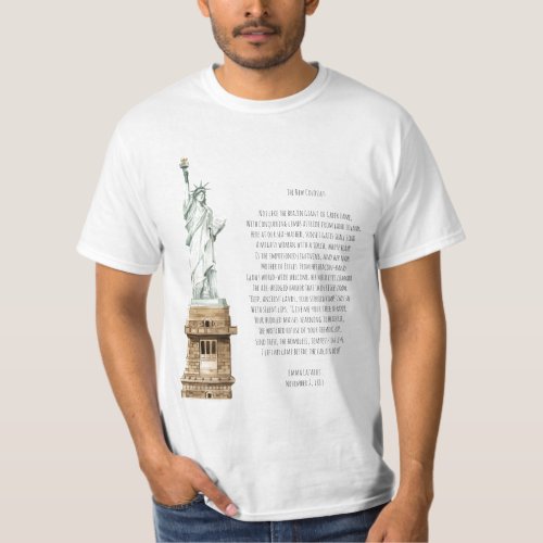 New Colossus Liberty Statue T_Shirt