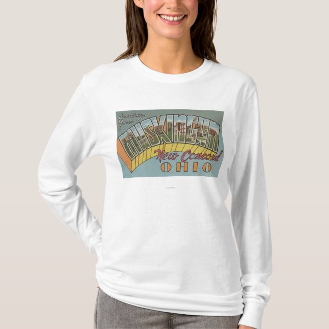 New Concord, Ohio - Muskingum County T-Shirt (Front)