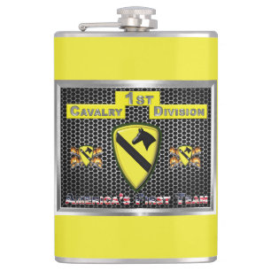 New Cool Designed 1st Cavalry Division Flask