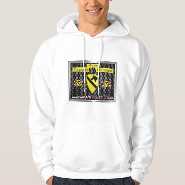 New Cool Redesigned 1st Cavalry Division Hoodie (Front)