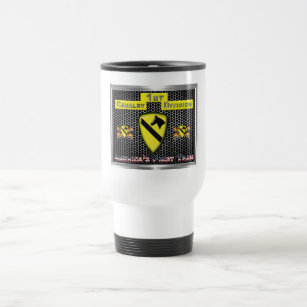 New Cool Redesigned 1st Cavalry Division Travel Mug