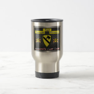 New Cool Redesigned 1st Cavalry Division Travel Mug
