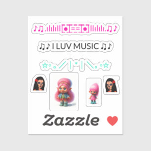 New Cool Trendy iPhone Stickers For Back of Phone